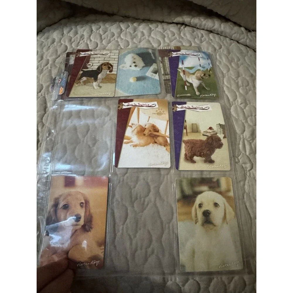 Huge Nintendogs Trading Card Lot Nintendo DS Dog Breed Puppy Cards Mixed Series